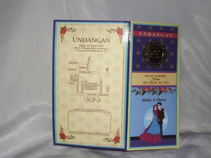 Undangan Pernikahan Nuvola Card