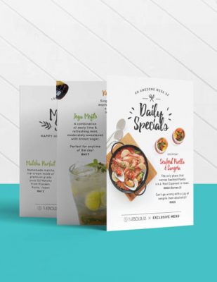 Desain Template Menu Kafe