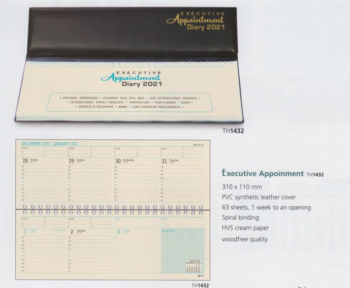 Buku Agenda TH Diary 2021