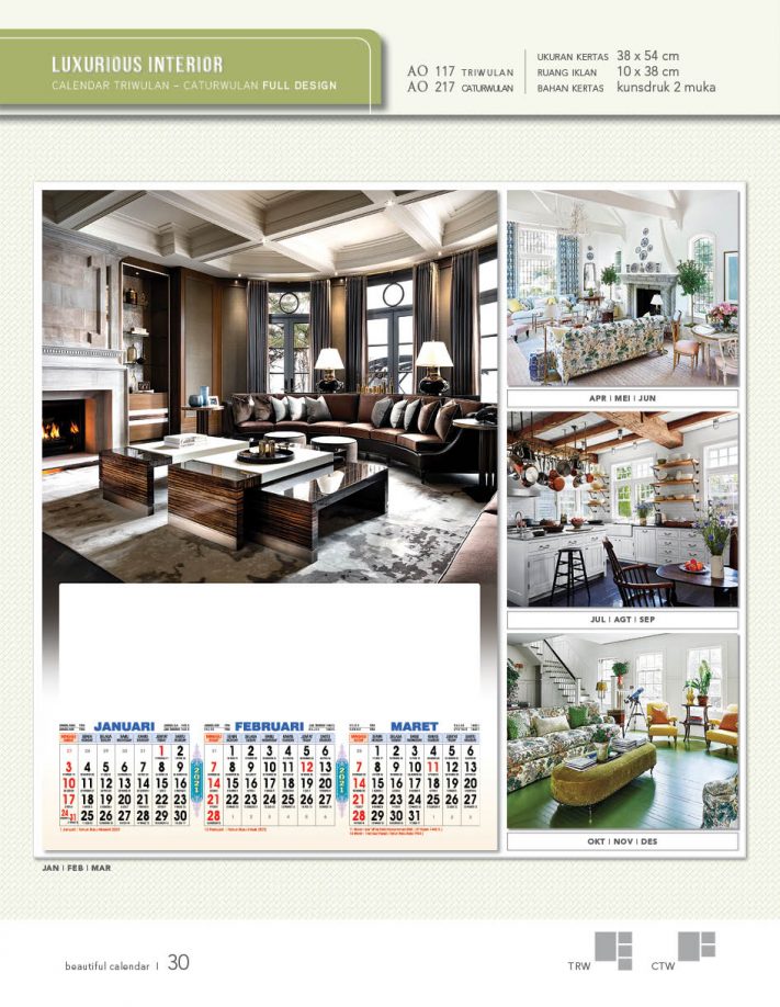 Kalender 2021 Triwulan