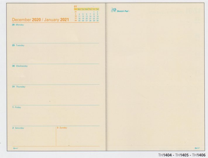 Buku Agenda TH Diary 2021