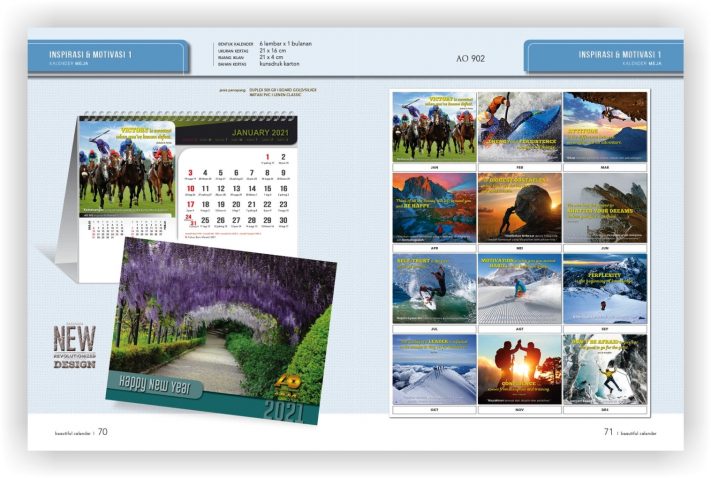 Kalender Meja 2021 