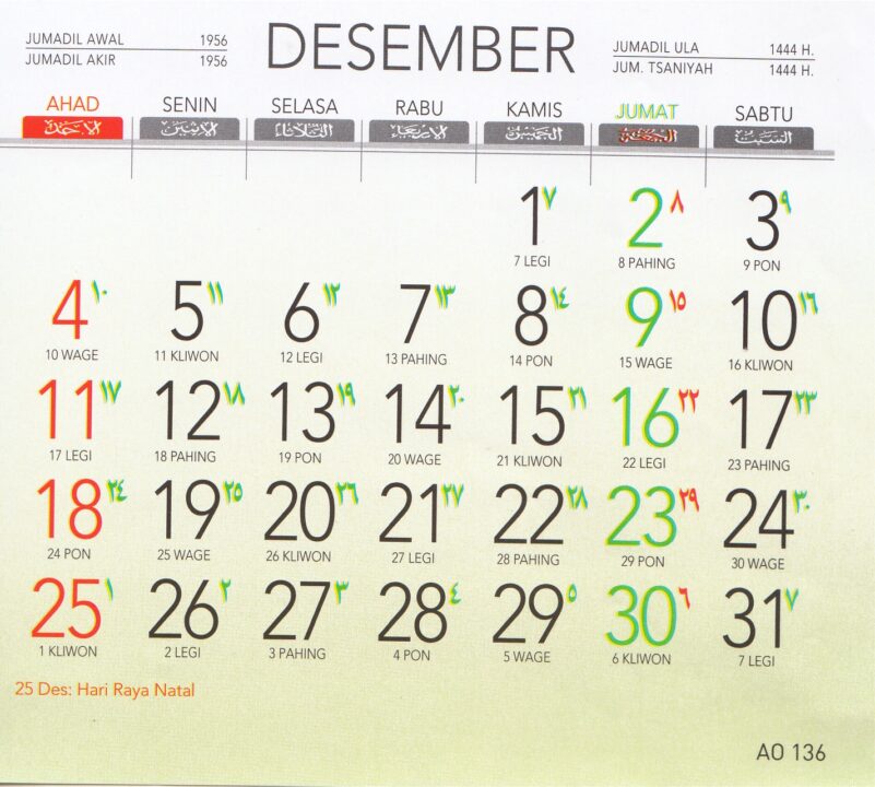 Kalender 2022 AO