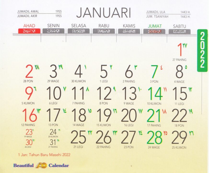 Kalender 2022 AO