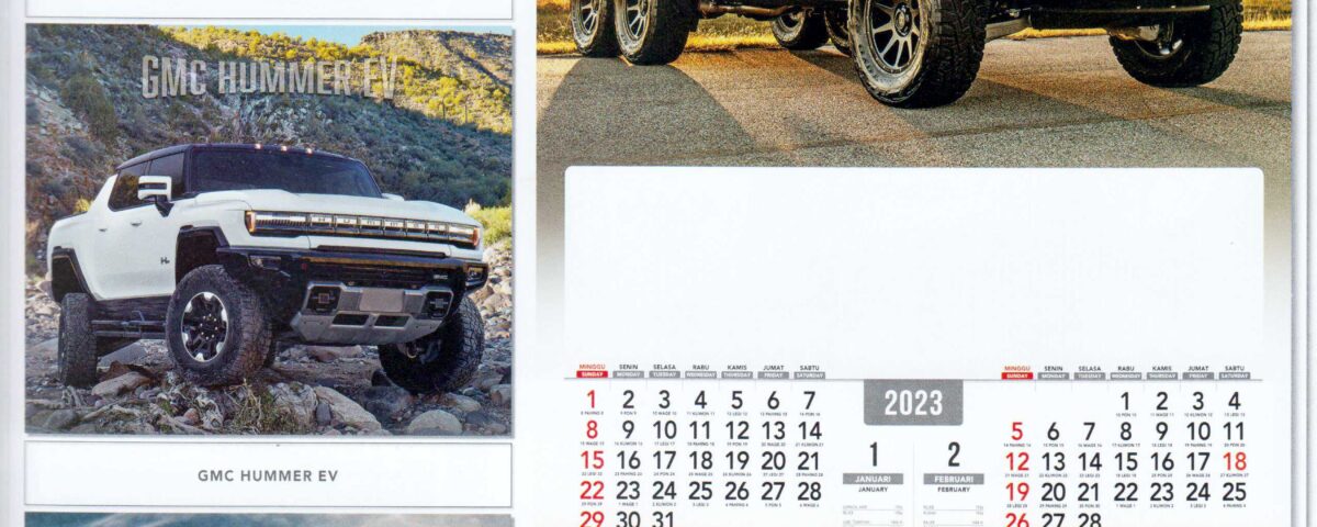 2023 Calendar Mobil Tangguh