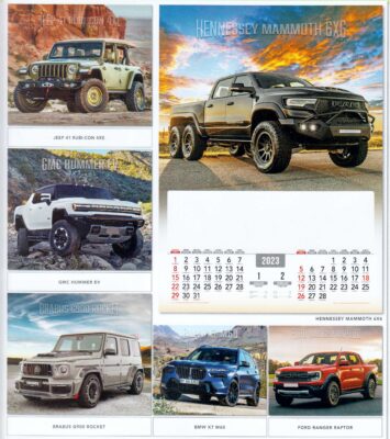 2023 Calendar Mobil Tangguh