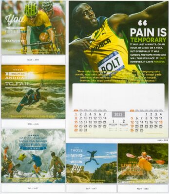 2023 Calendar Inspirasi Motivasi