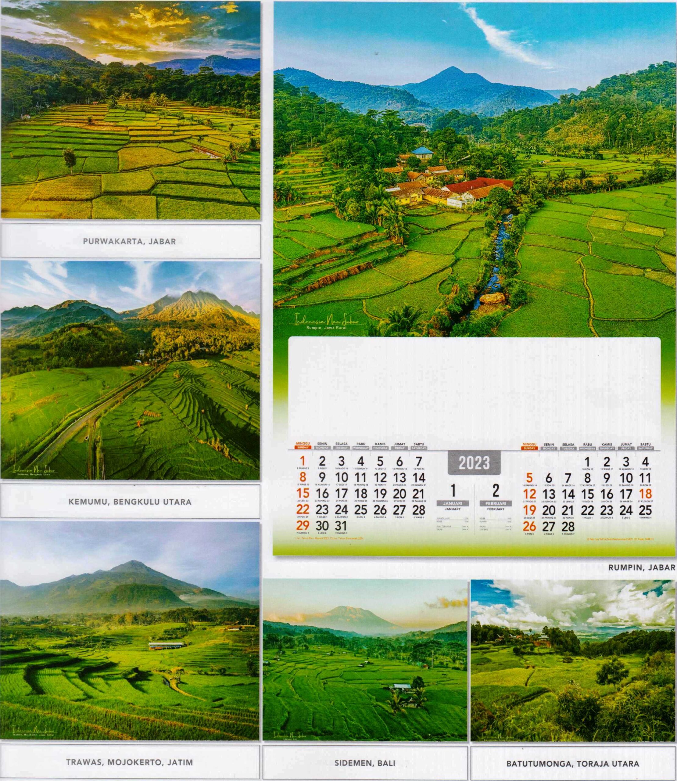 Calendar Indonesia Nan Subur