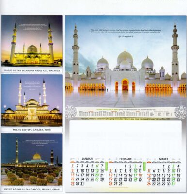 Like this Calendar Masjid Dunia 2,