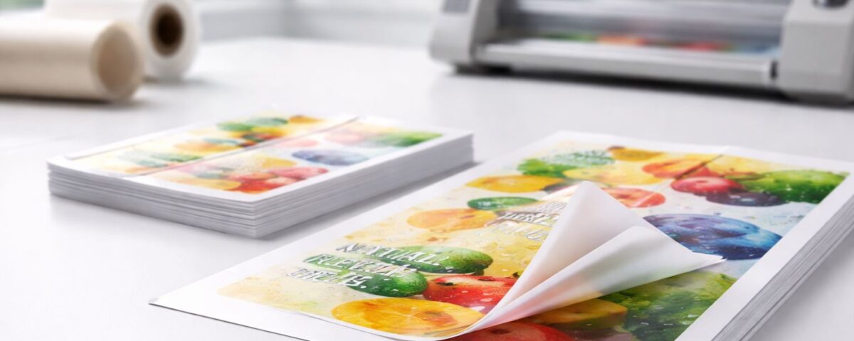 Efek laminasi pada label A3—perbandingan laminasi doff dan gloss untuk ketahanan stiker terhadap goresan dan kelembapan